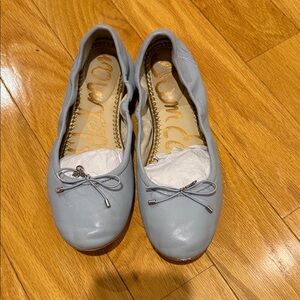 Women's Blue Ballet Flats